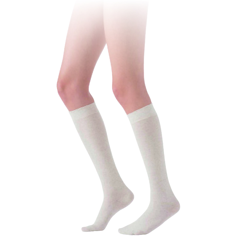 Chaussettes de contention de la gamme Origin Lin pour femmes. Coloris Ecru Chaussettes de contention de la gamme Origin Lin pour femmes. Coloris Ecru