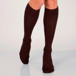 Chaussettes de contention Femme Legger Casual Coton Classe 2 par Innothera - Coloris Cappucino - Zoom