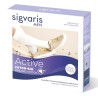 Chaussettes de contention Homme Active Coton Bio par Sigvaris - Packaging