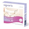 Chaussettes de contention Femme Active Coton Bio classe 2 Sigvaris - Packaging