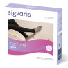 Bas de contention Femme Active Coton Classe 2 par Sigvaris - Packaging