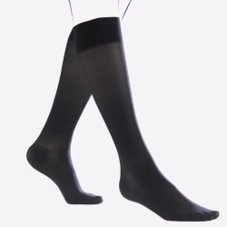 Chaussettes de contention Femme Kokoon Absolu en classe 2 par Thuasne - Noir en pieds fermés