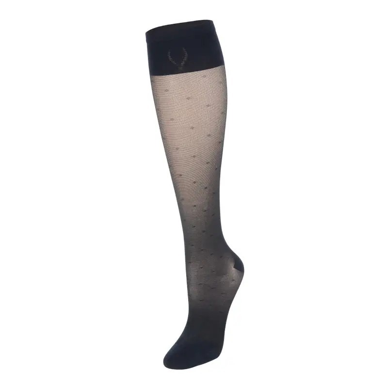 Chaussettes de contention classe 2 Femme Venoflex Incognito Absolu Plumetis par Thuasne