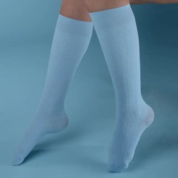 Chaussettes de contention Femme Venoflex Fast Lin par Thuasne - Coloris Bleu Azur - Photo Profil