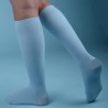 Chaussettes de contention Femme Venoflex Fast Lin par Thuasne - Coloris Bleu Azur - Vue Arrière