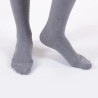 Chaussettes de contention Femme Venoflex Fast Coton Classe 2 par Thuasne - Coloris Irlandais Gris Chiné - Vue de face