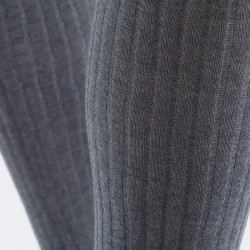 Chaussettes de contention Homme Venoflex Fast Laine Classe 2 par Thuasne - Coloris Torsades Anthracite - Zoom Maille