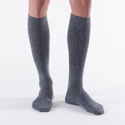 Chaussettes de contention Venoflex City Confort Coton Classe 2 par Thuasne - coloris Granite - Vue avant