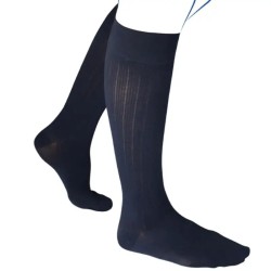 Chaussettes de contention Venoflex City Confort Coton Classe 2 par Thuasne - Coloris Bleu Navy