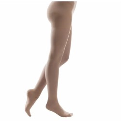 Collant de contention Femme Venoflex Secret Opaque Classe 2 par Thuasne - Coloris Beige doré