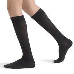 Chaussettes de contention Homme Jobst  Oxygene Classe 2 - Coloris Noir